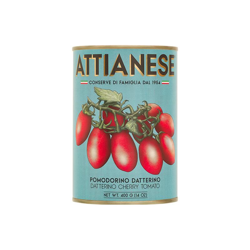 ATTIANESE Pomodorino Datterino 400g – Süße Datteltomaten aus Italien