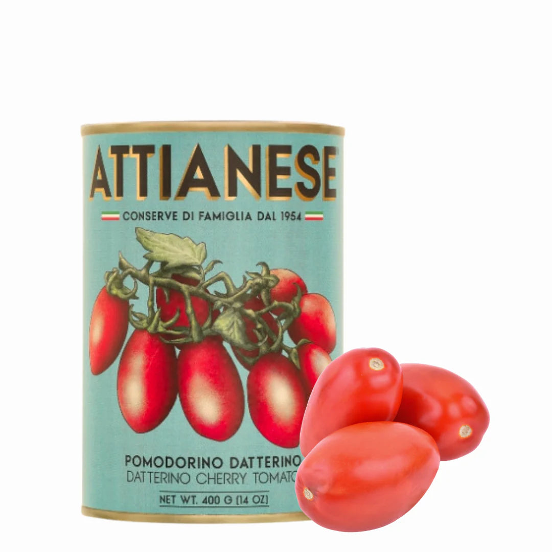 ATTIANESE Pomodorino Datterino 400g – Süße Datteltomaten aus Italien