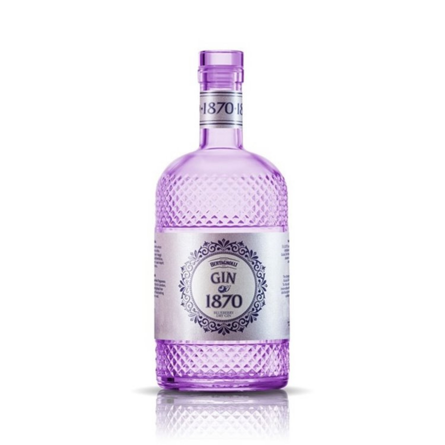 BERTAGNOLLI - Gin 1870 Raspberry und Blueberry Dry Gin - 70cl.