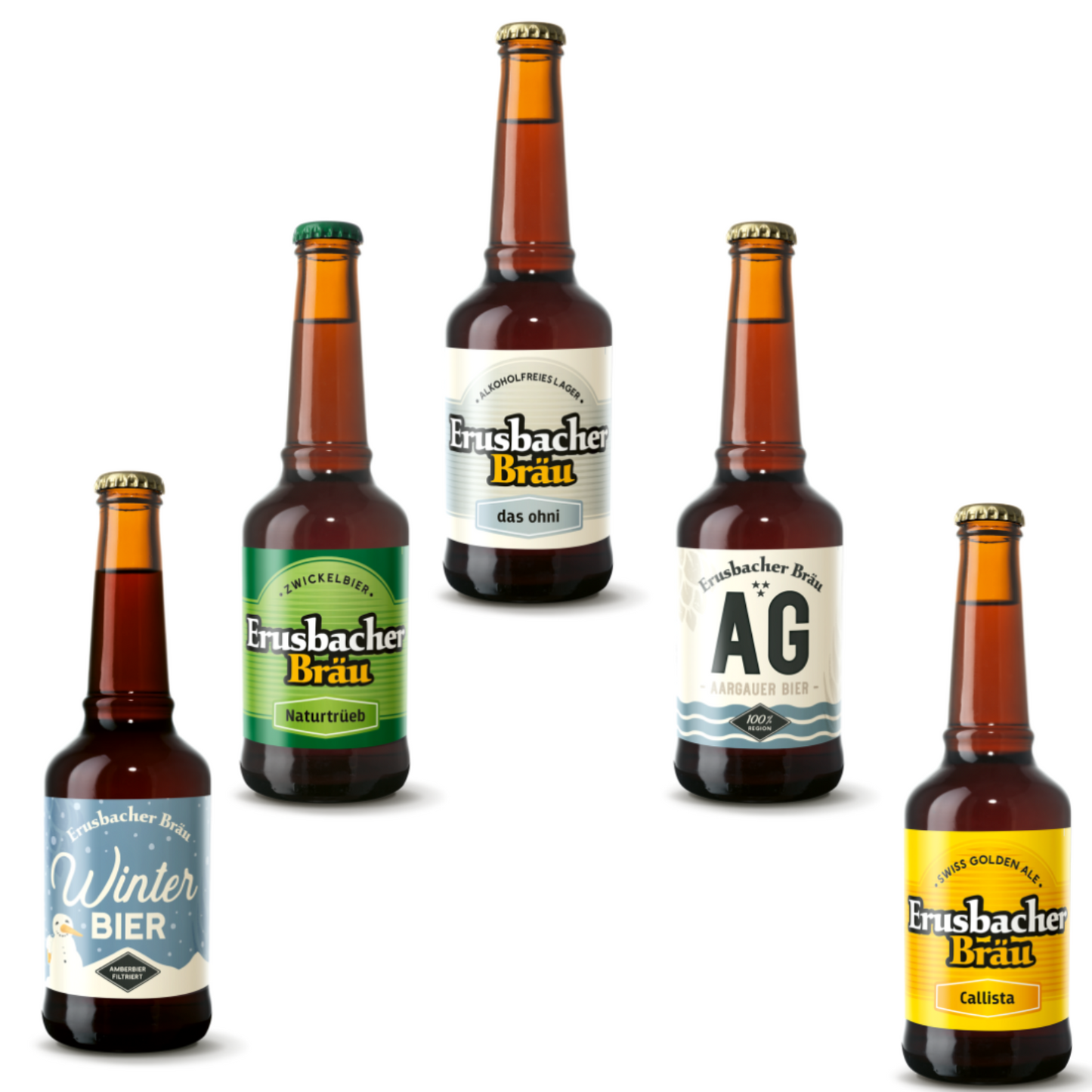 ERUSBACHER & PAUL BRAUEREI - Bier 33cl.