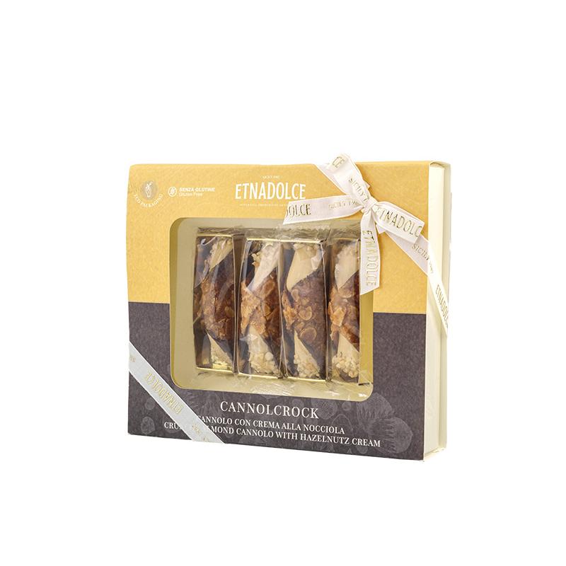 ETNADOLCE Cannoli: Pistazien, Ricotta und Haselnussfüllung - 120 g