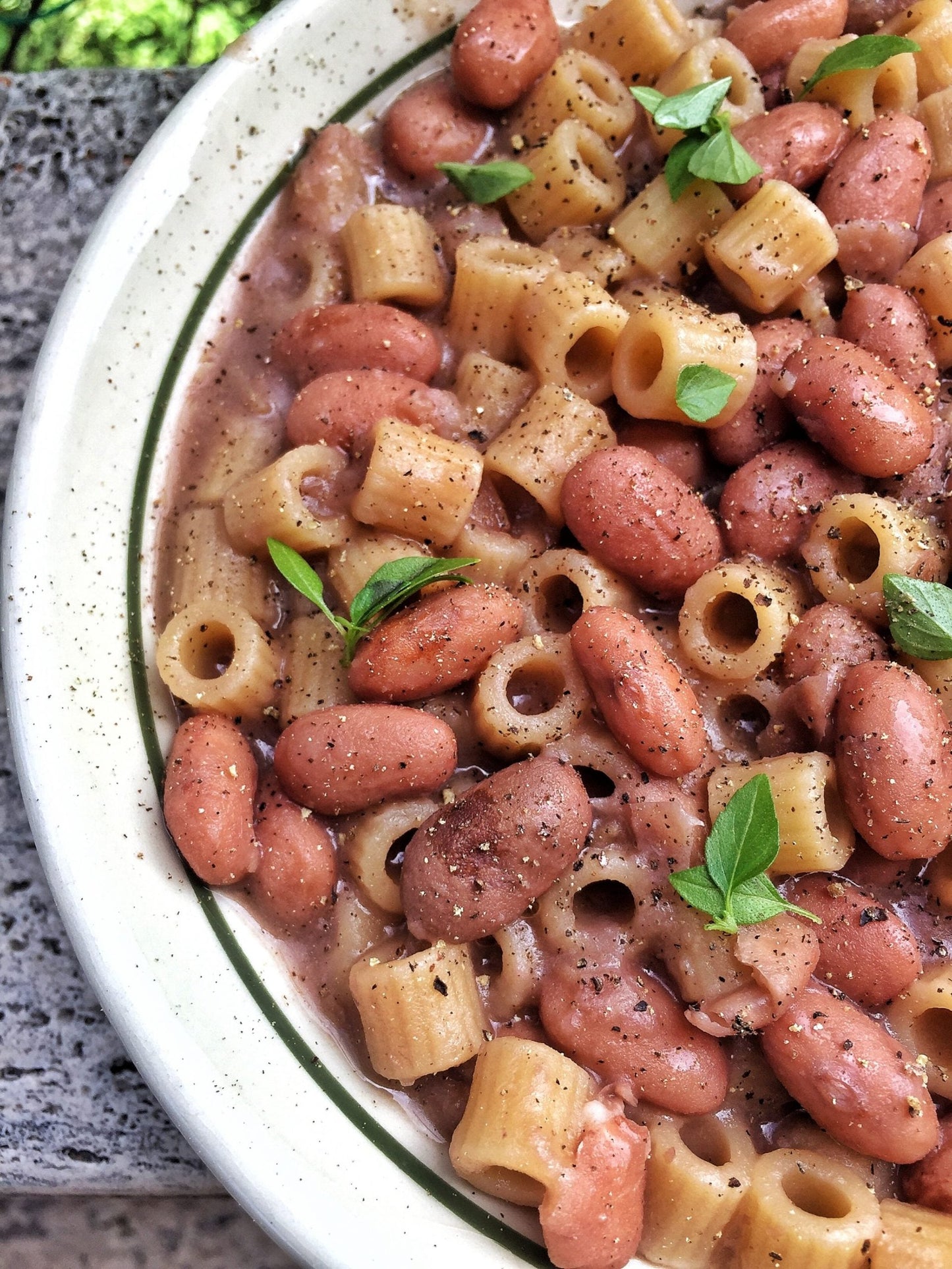 Fagioli-e-pasta-borlotti-bohnen