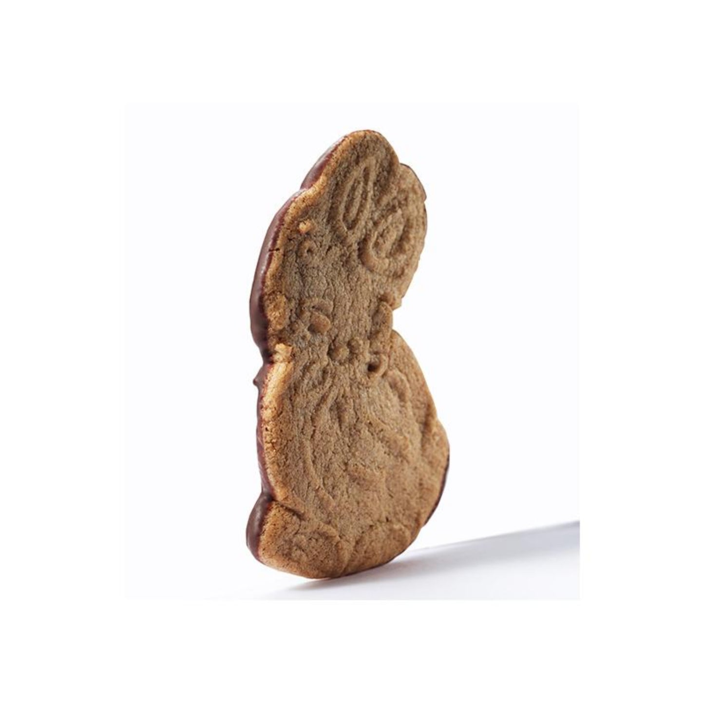 Glutenfreie Bio-Zitronenkekse in Hasenform mit Zartbitterschokolade