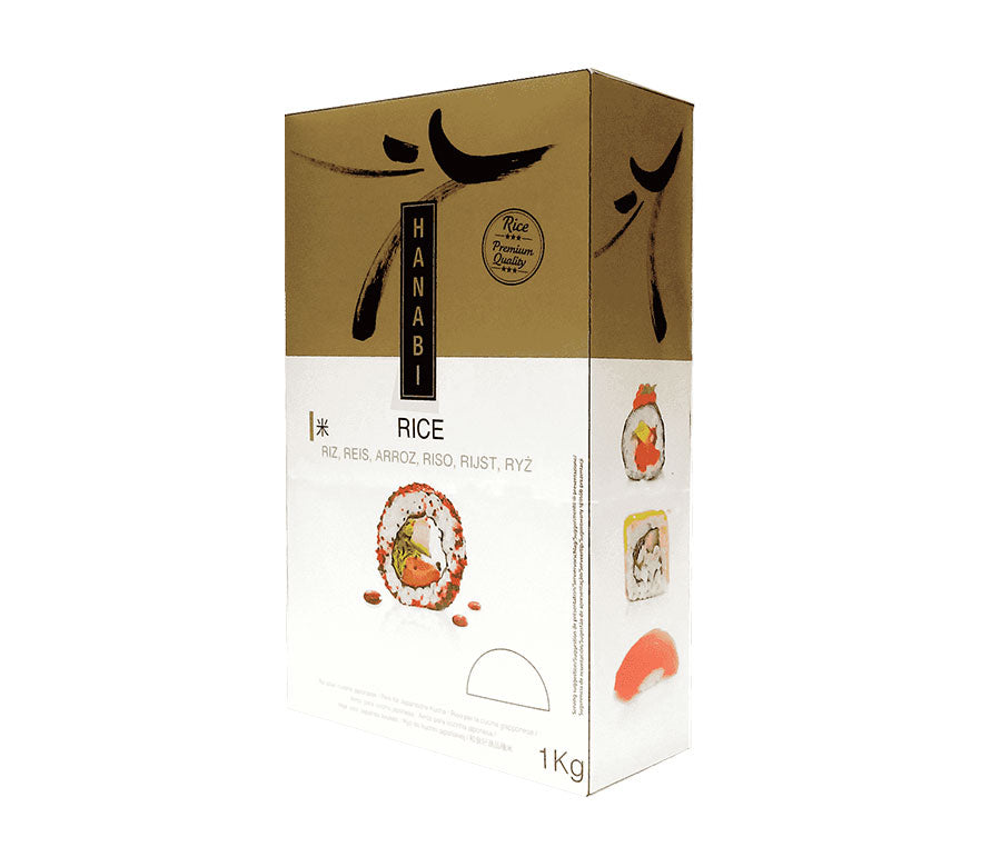 HANABI Sushi-Reis Kurzkorn Reis 1kg