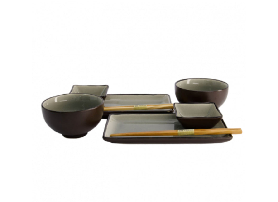 TOKIO DESIGN STUDIO - Sushiset, 8er-Set - Geschenkset in 3 verschiedenen Farben