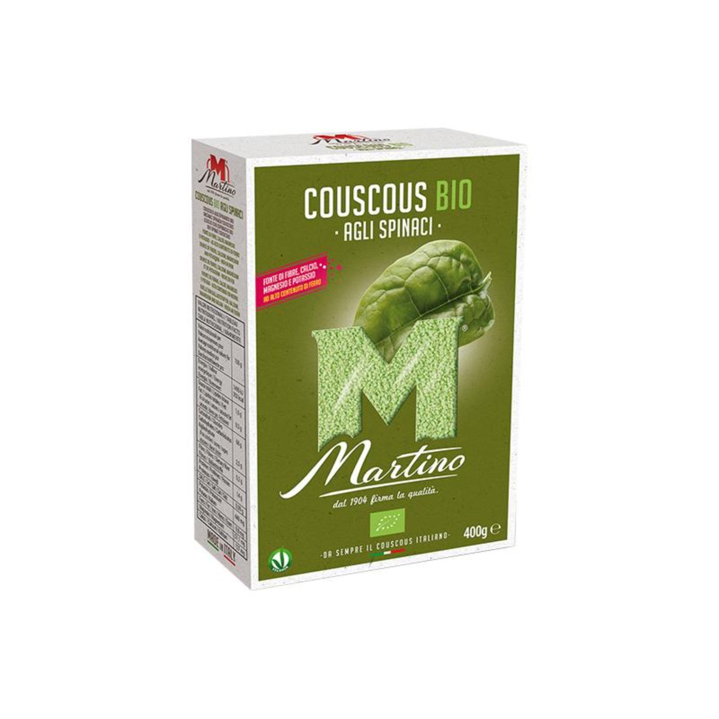 MARTINO BIO Couscous - Spinat - Tomaten - Vollkorn