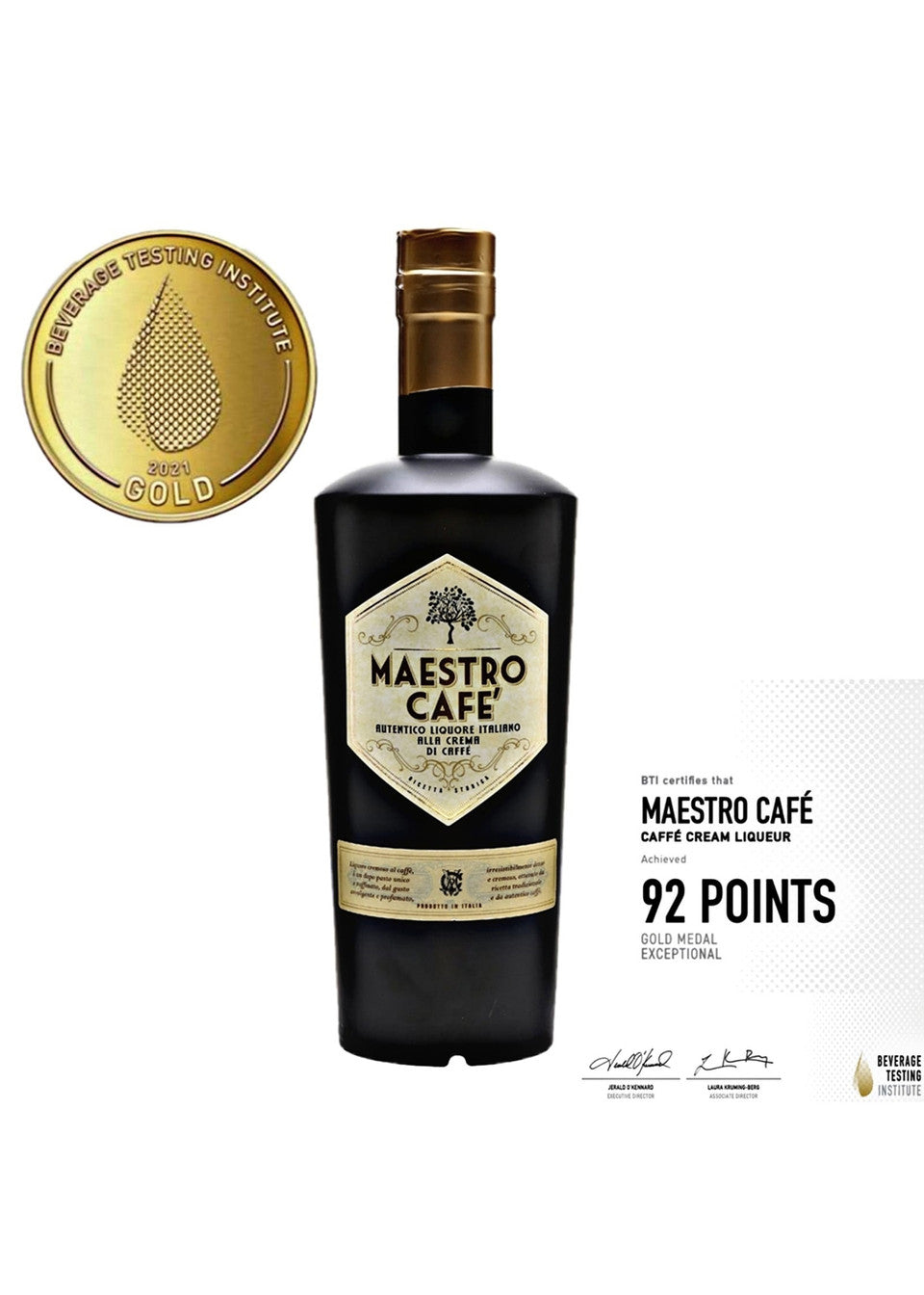 LORENZO INGA SELECTION MAESTRO CAFÉ - Kaffeelikör - 70cl.