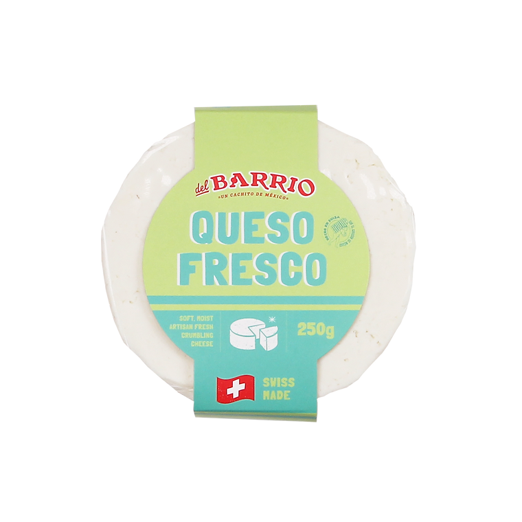 DEL BARRIO Käse aus Schweizer Milch und nach mexikanischem Rezept: Oaxaca,Queso Fresco und Queso Panela - 250g