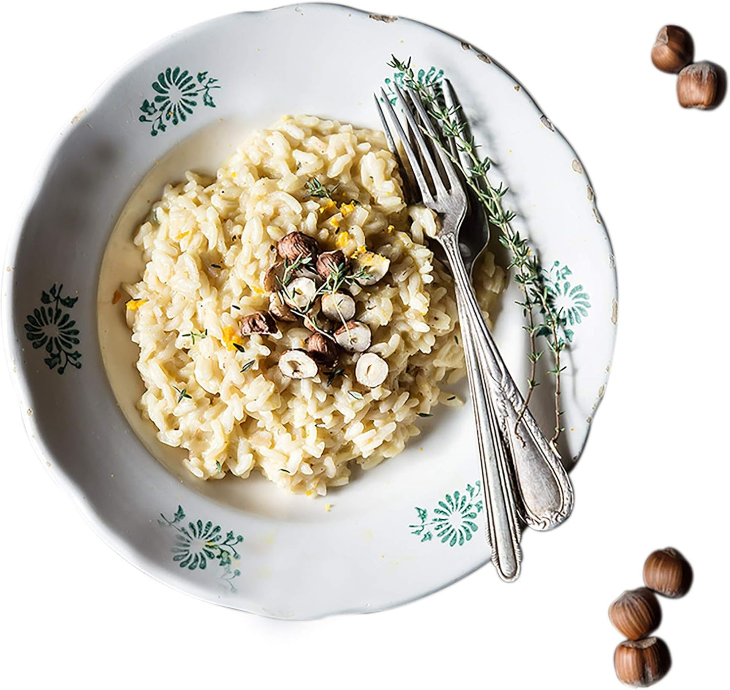BREZZO Fertigen Risotto: Zitronen-Risotto, Piemonteser Haselnuss-Risotto und Cacio e Pepe-Risotto - 300g