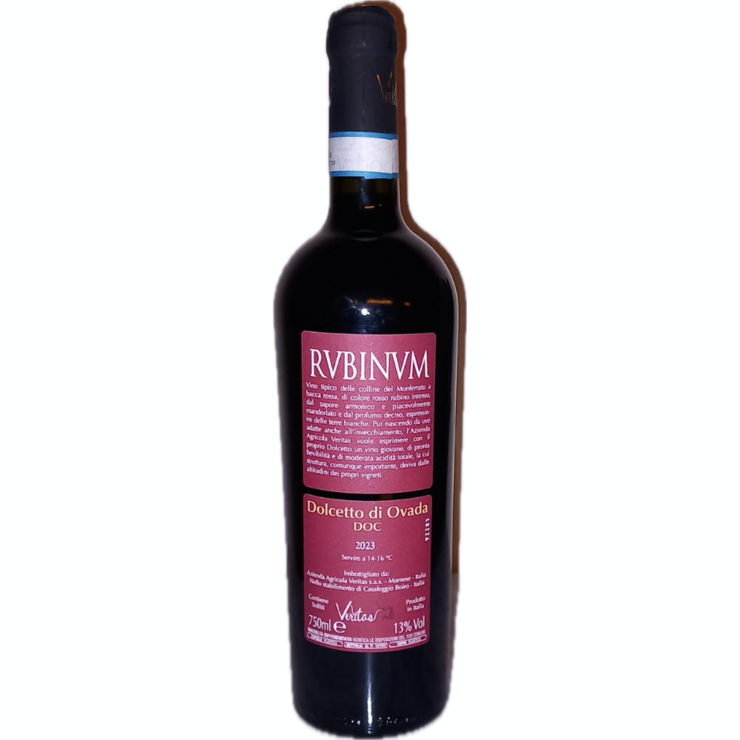 VERITAS RVBINVM Dolcetto di Ovada DOC - 75cl.
