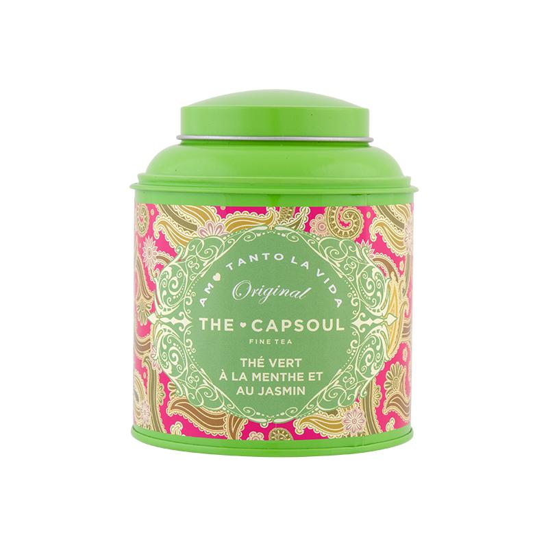 THE CAPSOUL Grüntee mit Pfefferminze und Jasmin - 100g