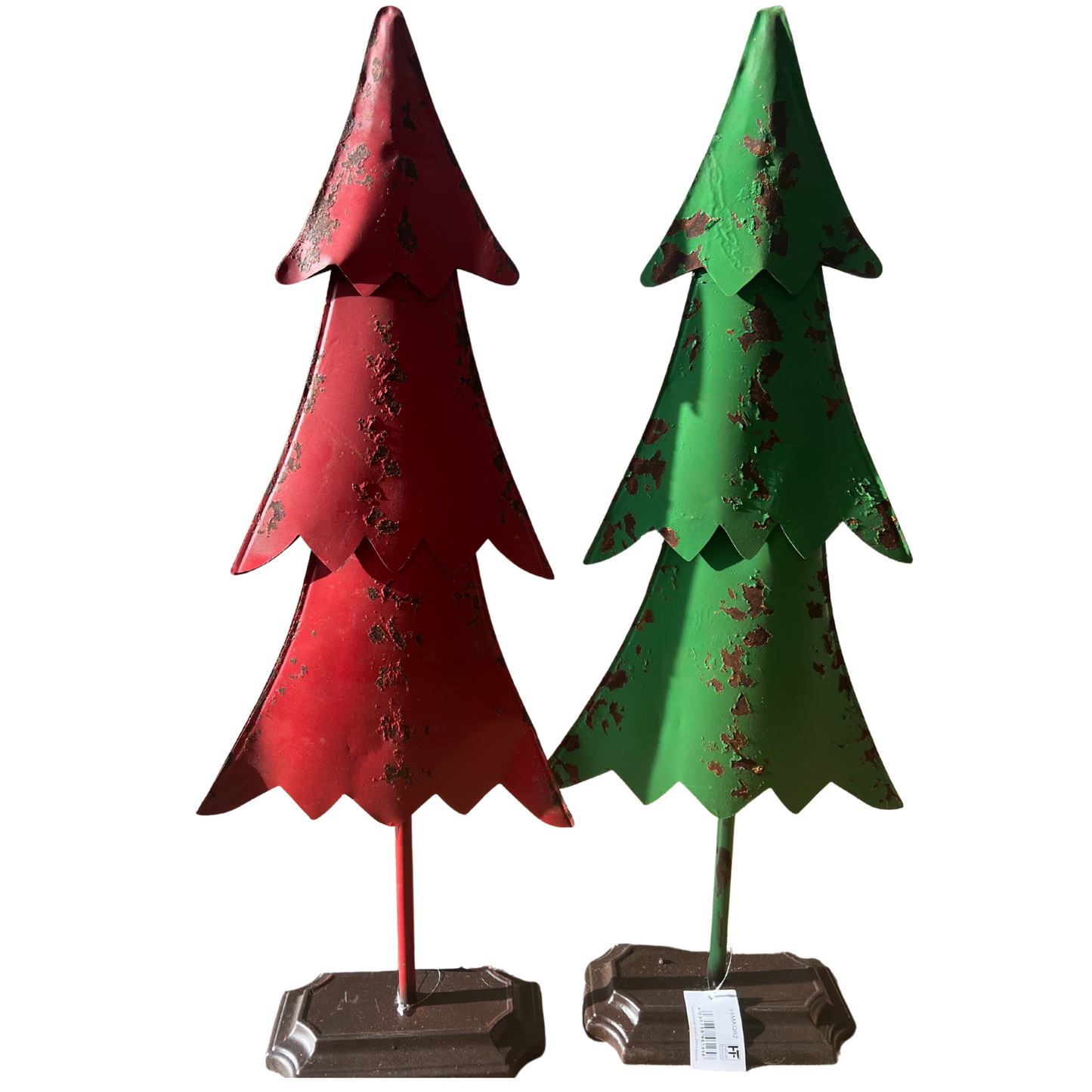 Weihnachtsbäume aus Metall – Perfekte Dekoration für die Festtage 70cm und 50cm