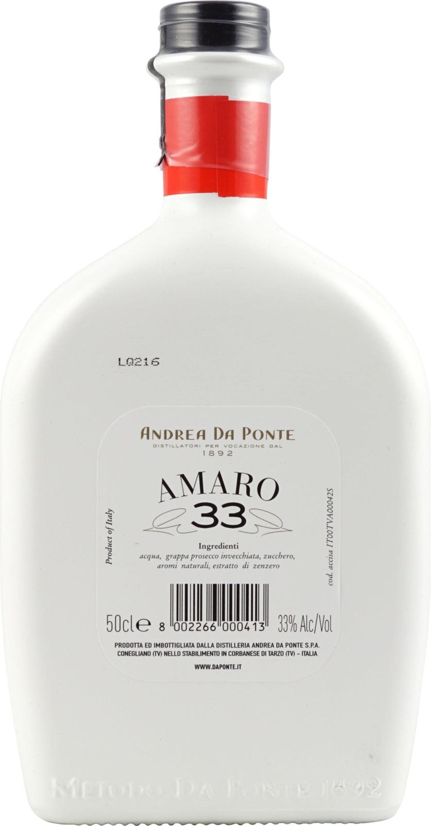 ANDREA DA PONTE AMARO 33 - 50cl