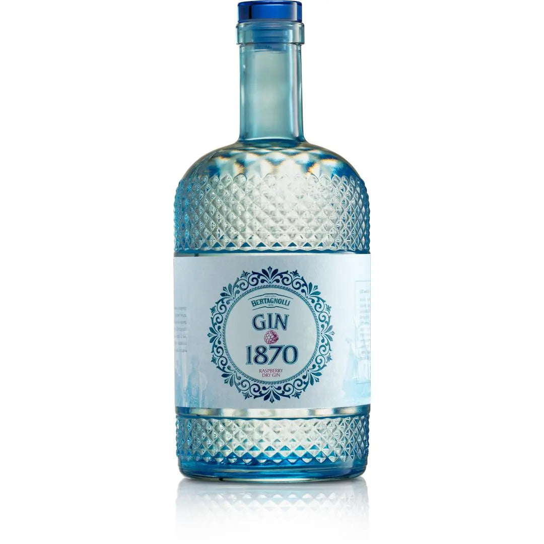 BERTAGNOLLI - Gin 1870 Raspberry und Blueberry Dry Gin - 70cl.
