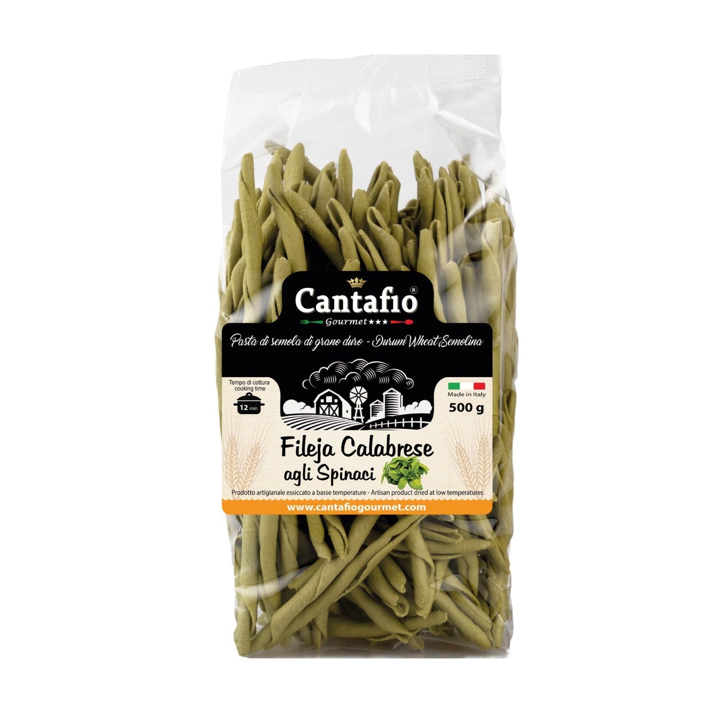 CANTAFIO GOURMET Fileja - Verschiedenen Geschmack - 500g