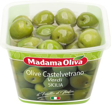MADAMA OLIVA Grüne Oliven aus Castelvetrano - 250g