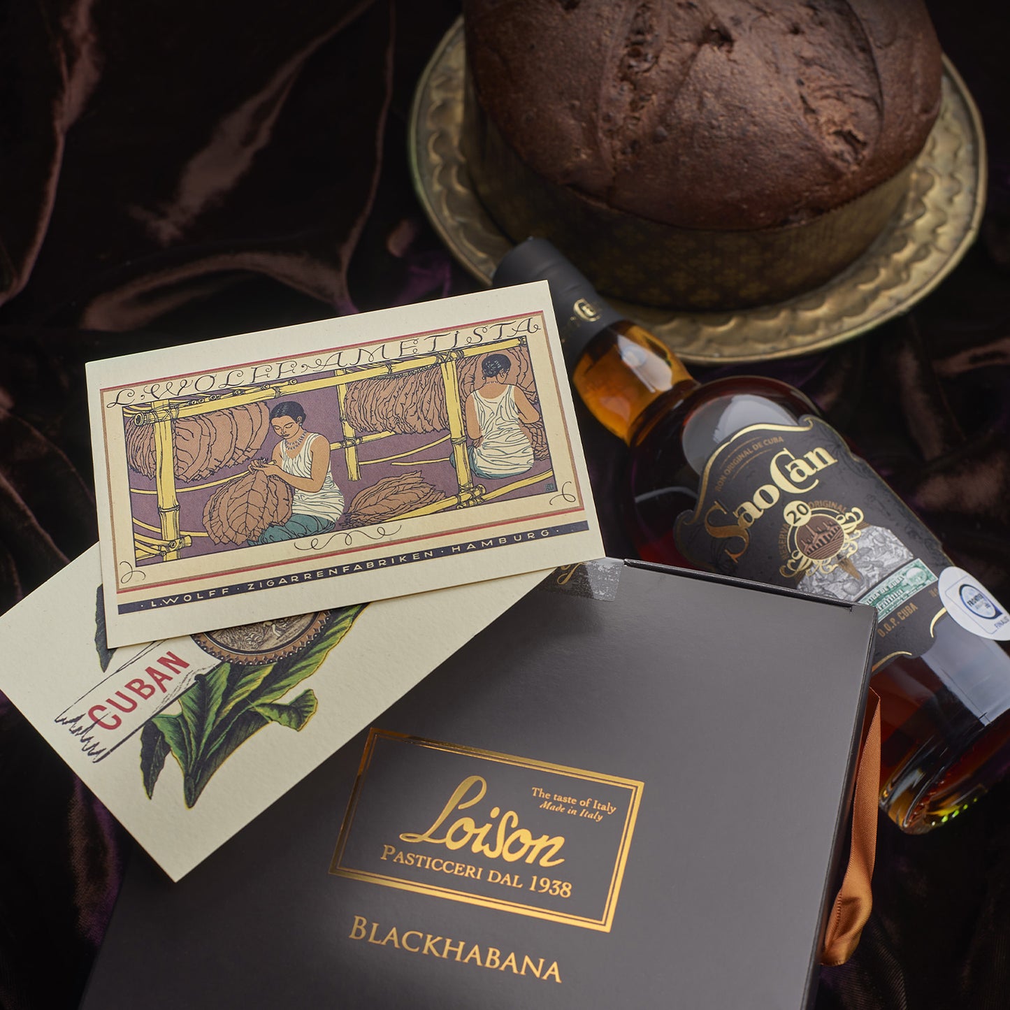 LOISON Pannetone Blackhabana - 1kg