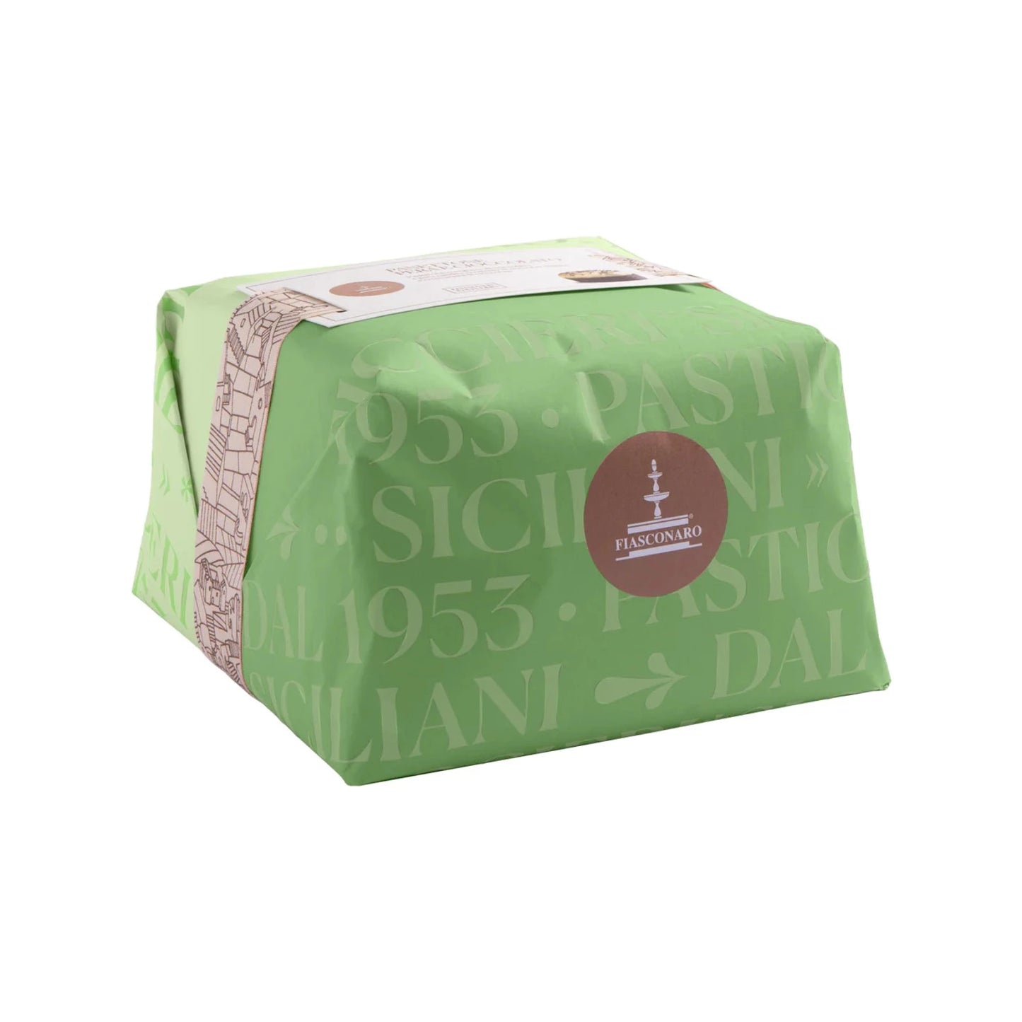 FIASCONARO Panettone Birnen und Schokolade - 1Kg