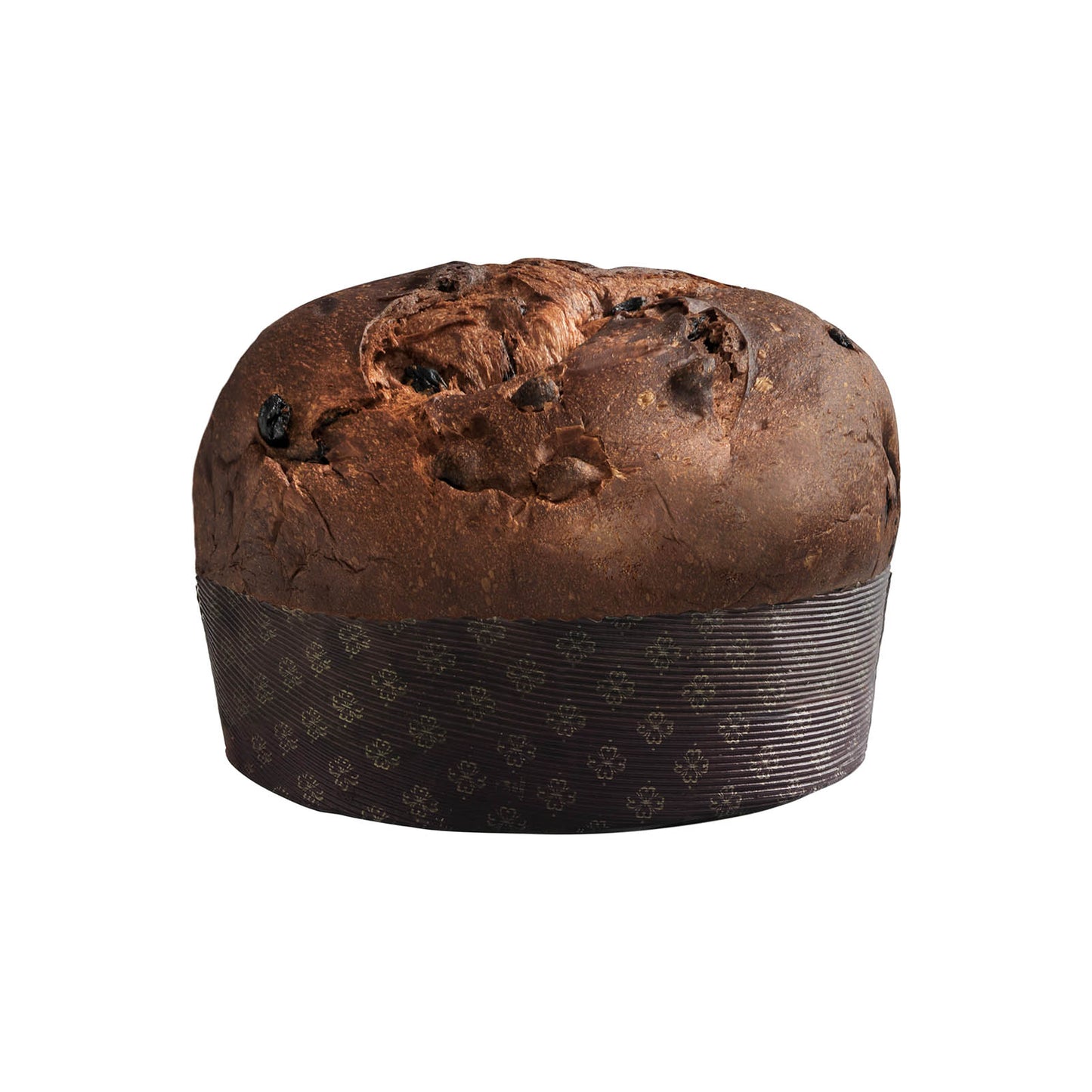 Panettone Tradizionale - 1kg: Panettone mit frischen kandierten Orangen und Rosinen.