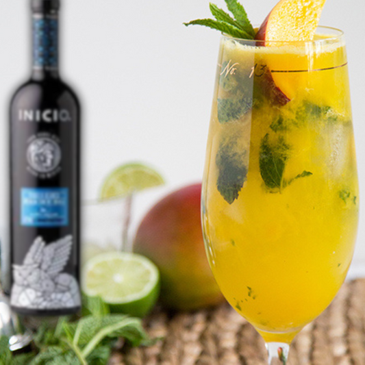 Tequila Mojito Mango mit INICIO Tequila Premium