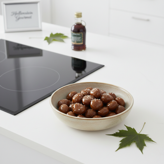Schweizer Klassiker trifft kanadisches Gold: Ahorn-glasierte Marroni! 🌰🇨🇦