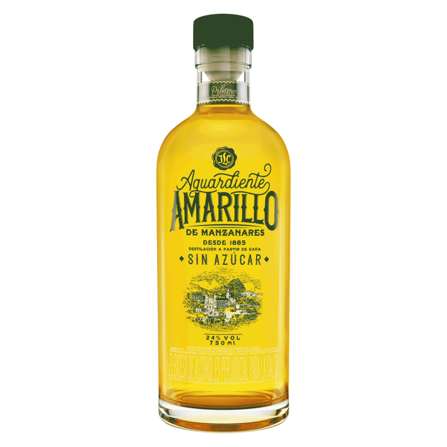 ILC - AGUARDIENTE AMARILLO DE MANZANARES - 75cl.