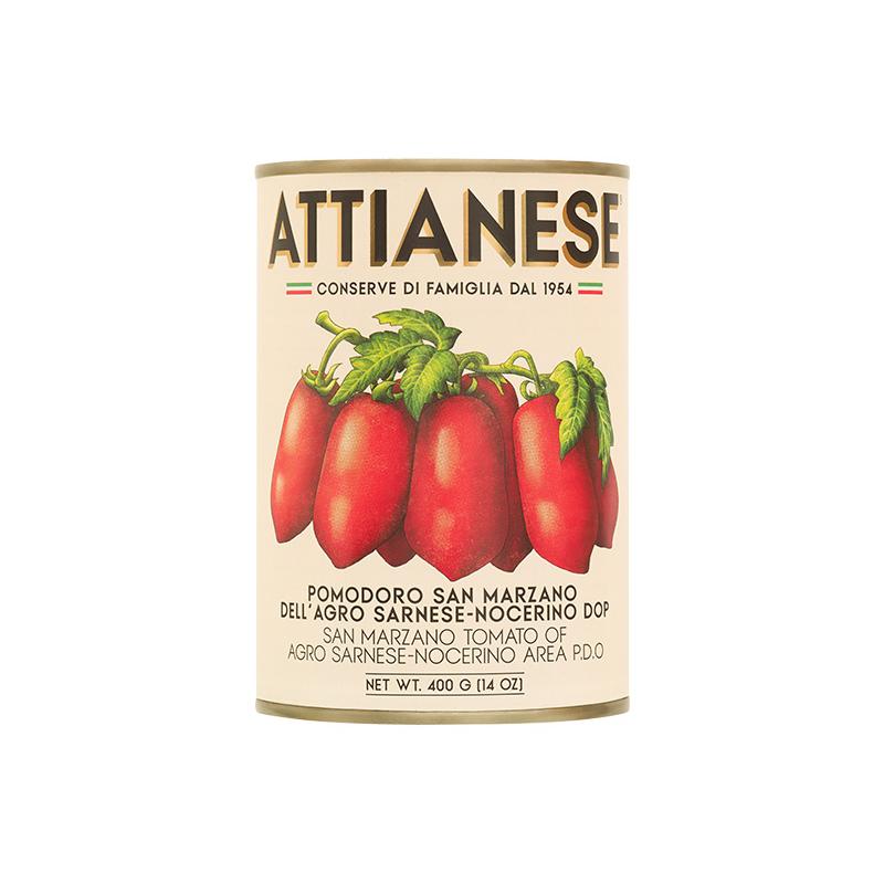ATTIANESE San Marzano Tomaten D.O.P. – Das Gold von Kampanien 400g