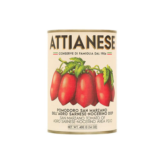 ATTIANESE San Marzano Tomaten D.O.P. – Das Gold von Kampanien 400g