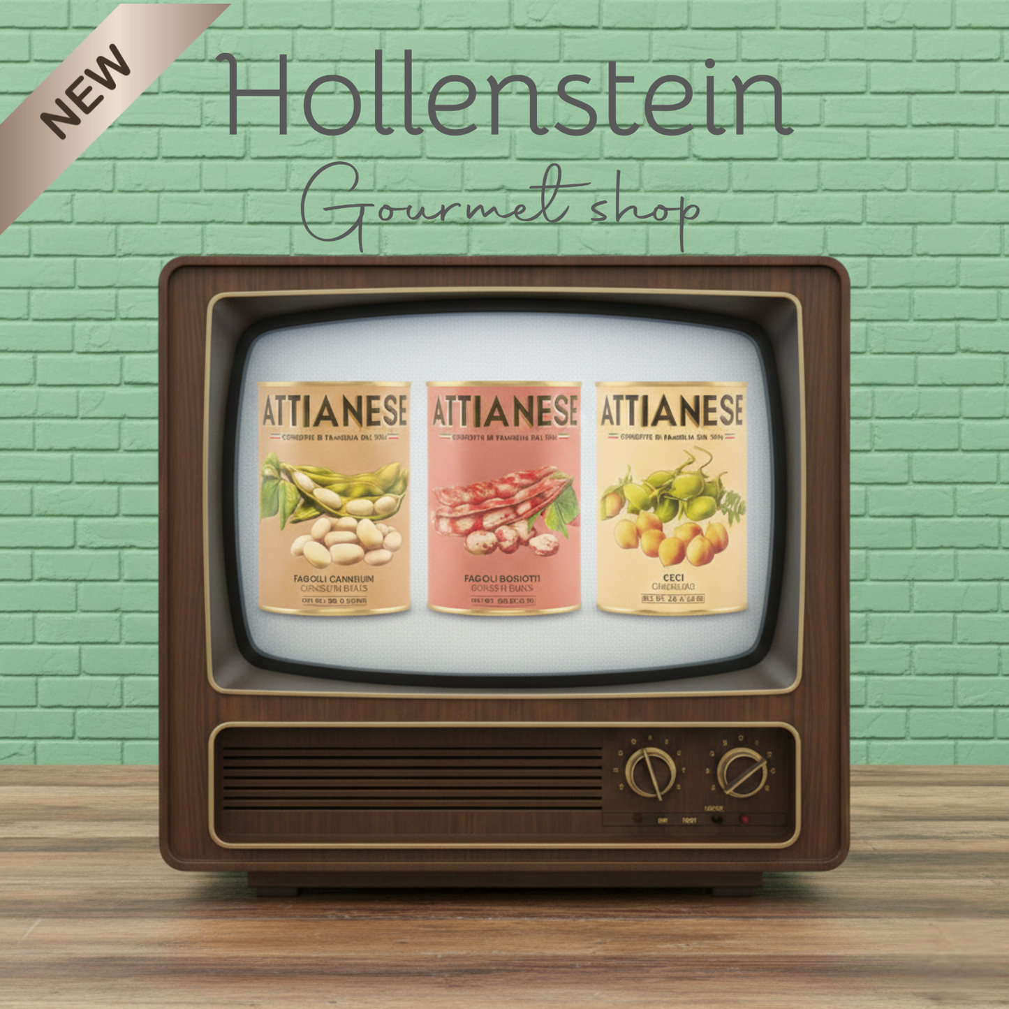 ATTIANESE Cannellini Bohnen 400g - Die Eleganz der italienischen Küche