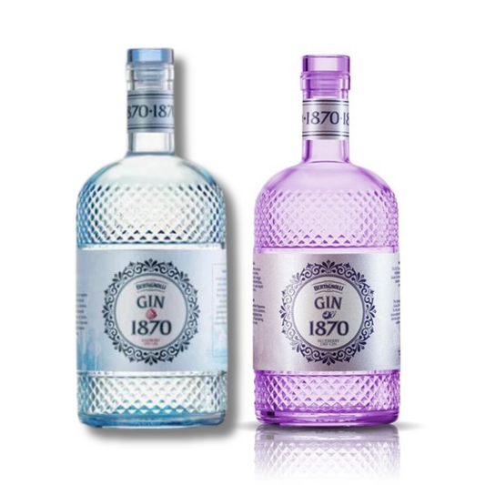 BERTAGNOLLI - Gin 1870 Raspberry und Blueberry Dry Gin - 70cl.