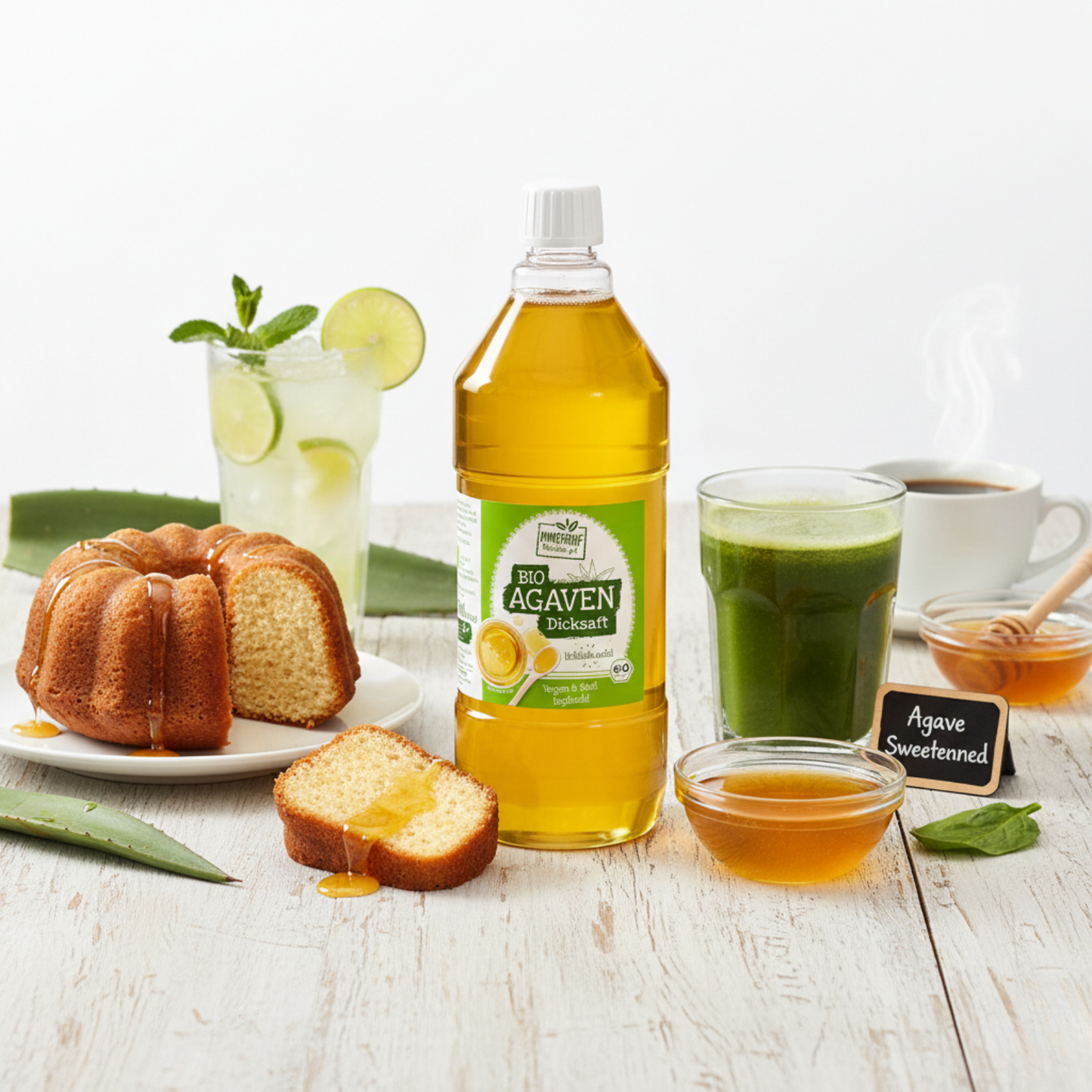 IMMENHOF Bio Agavendicksaft – Natürliche Süße (1070ml / 1,5kg)
