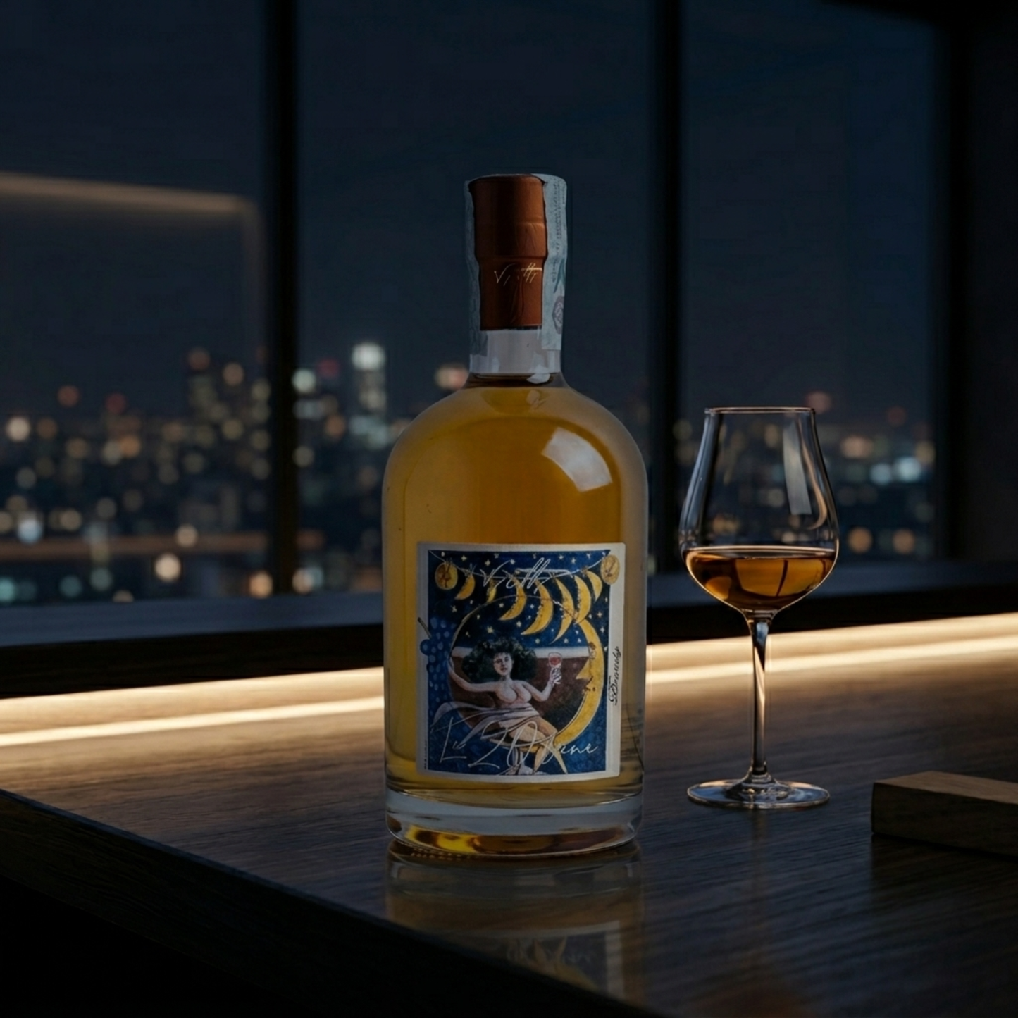 VIOTTI  Brandy Stravecchio "Le 20 Lune" – 20 Jahre gereift (42% Vol.)