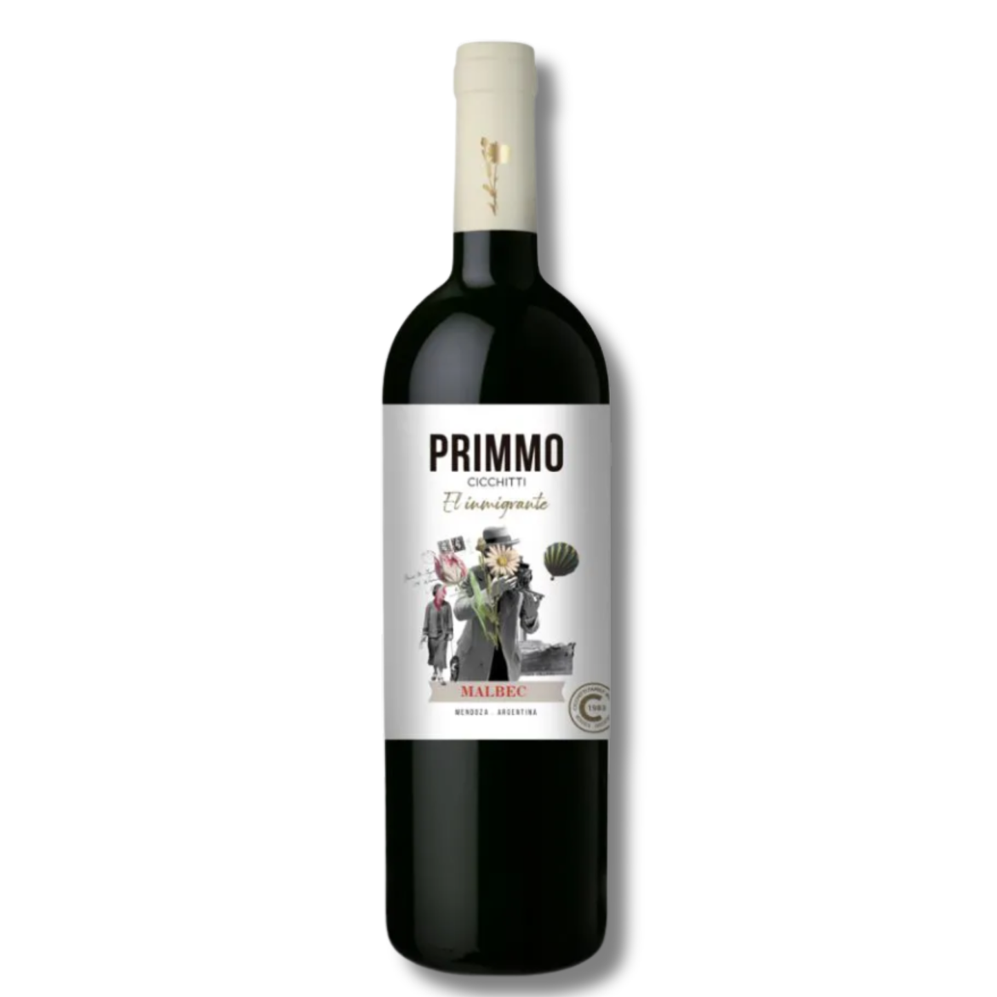 CICCHITTI Primmo Malbec – Traditionelle Eleganz aus Mendoza 75cl.