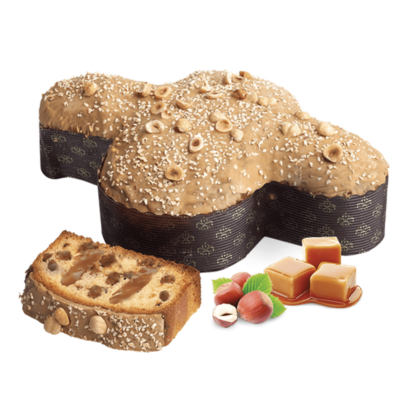 Loison Colomba Caramello Salato – Exklusiver Osterkuchen mit Salzkaramell-Füllung und weisser Schokolade bei Hollenstein Gourmet