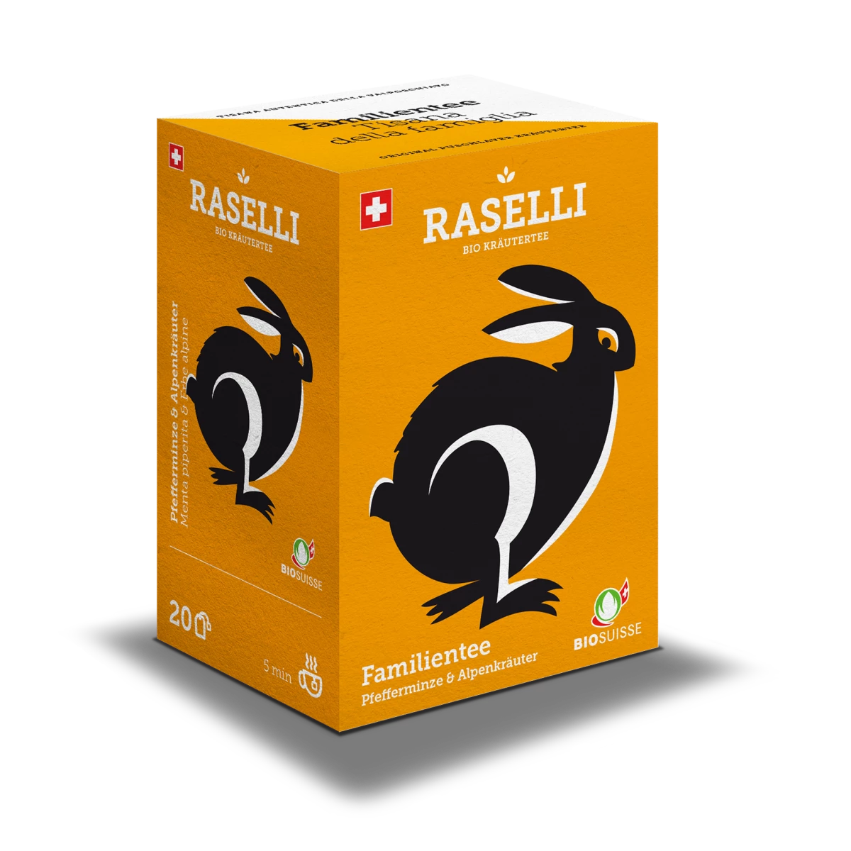 RASELLI Geschenk 6er Set Beuteltee