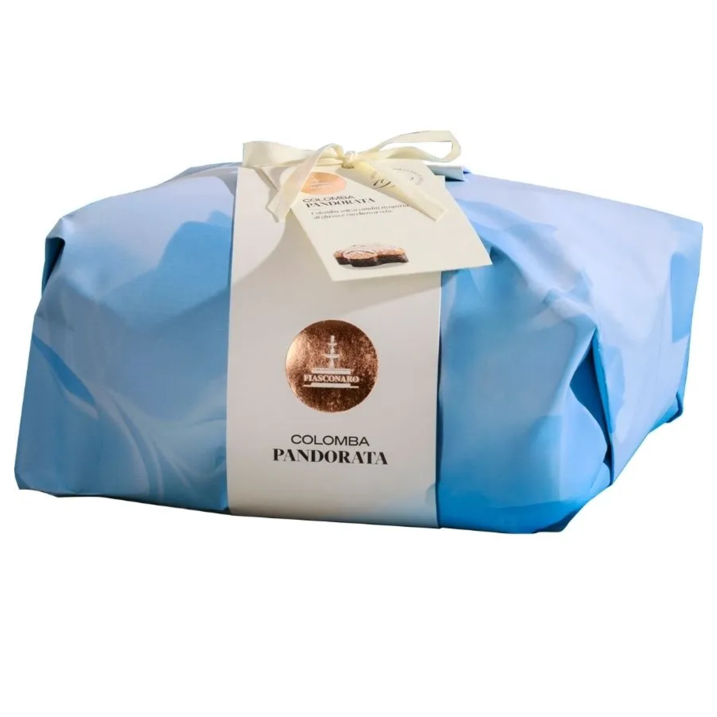 Fiasconaro Colomba Pandorata handverpackt mit Puderzucker - 900g