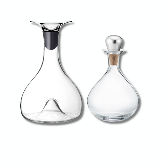 GEORG JENSEN - Karaffe aus glas mit elegantem Design.Das perfekte Geschenk für jeden Anlass!