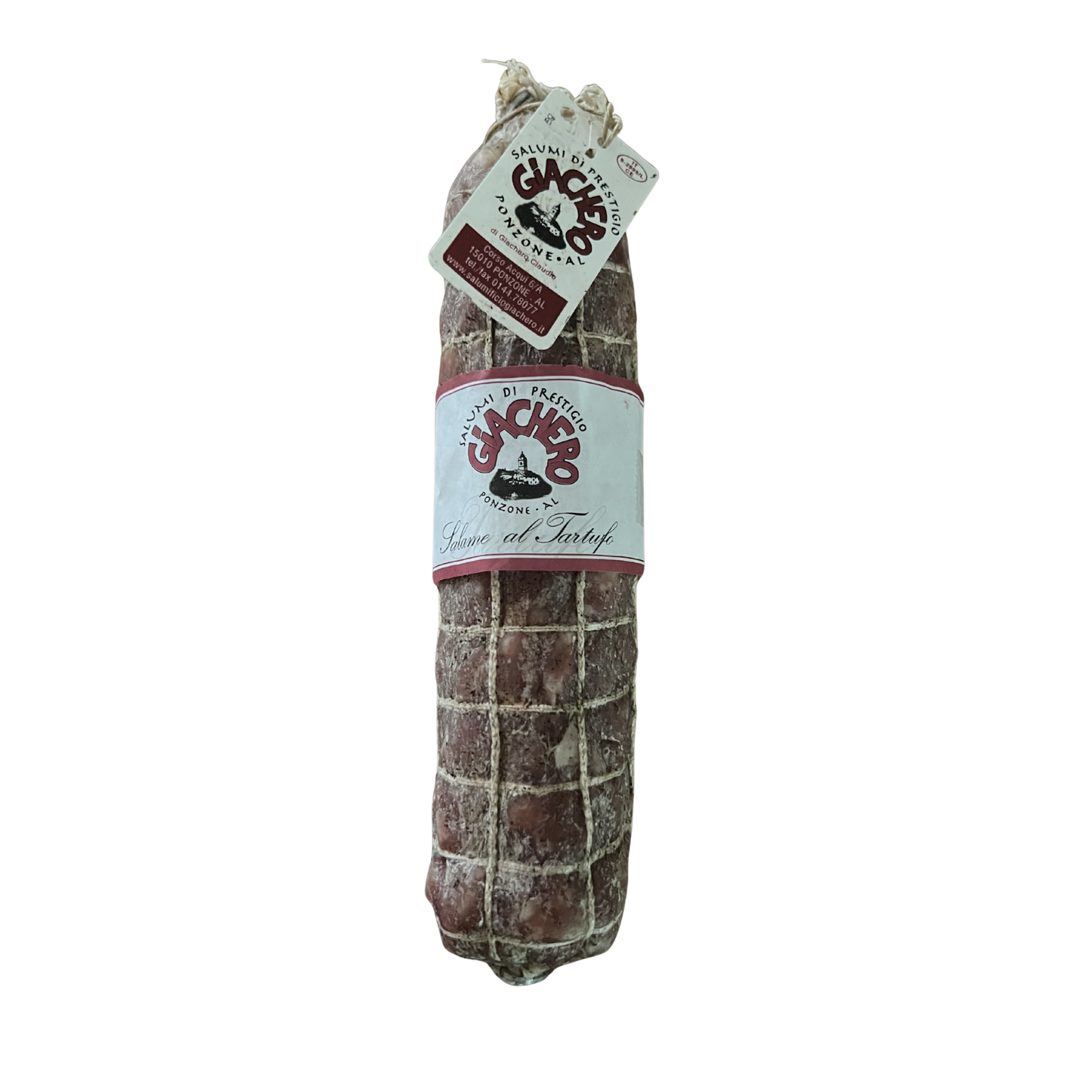 GIACHERO Trüffelsalami (Salame al Tartufo) aus dem Piemont | Exklusiv bei Hollenstein Gourmet ca. 480-550g