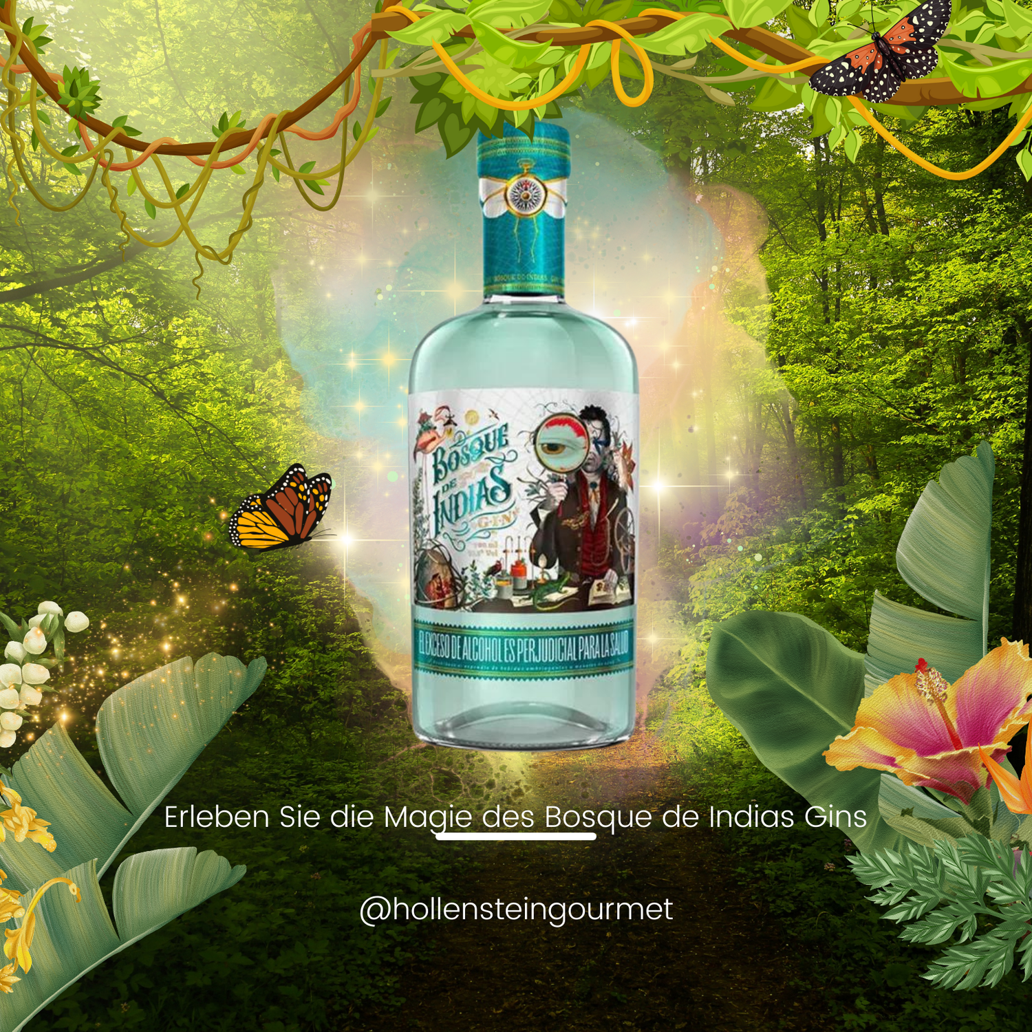 Bosque de Indias Gin aus Kolumbien