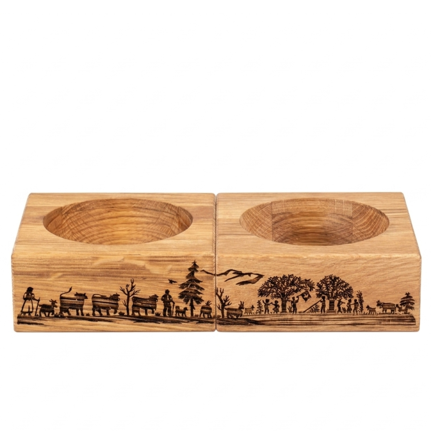 Design-Weinhalter aus Eichenholz – Schweizer Tradition für Ihren Genusstisch