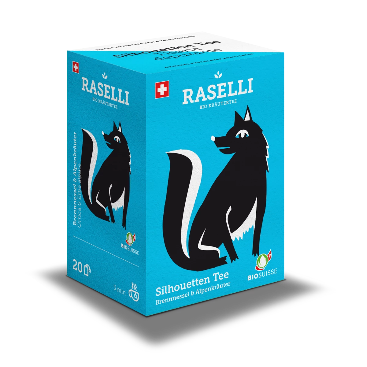 RASELLI Geschenk 6er Set Beuteltee