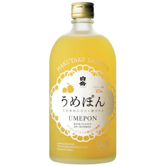 Umepon-Shochu-720ml-Hakutake – Premium-Japanischer-Pflaumenlikör- kaufen