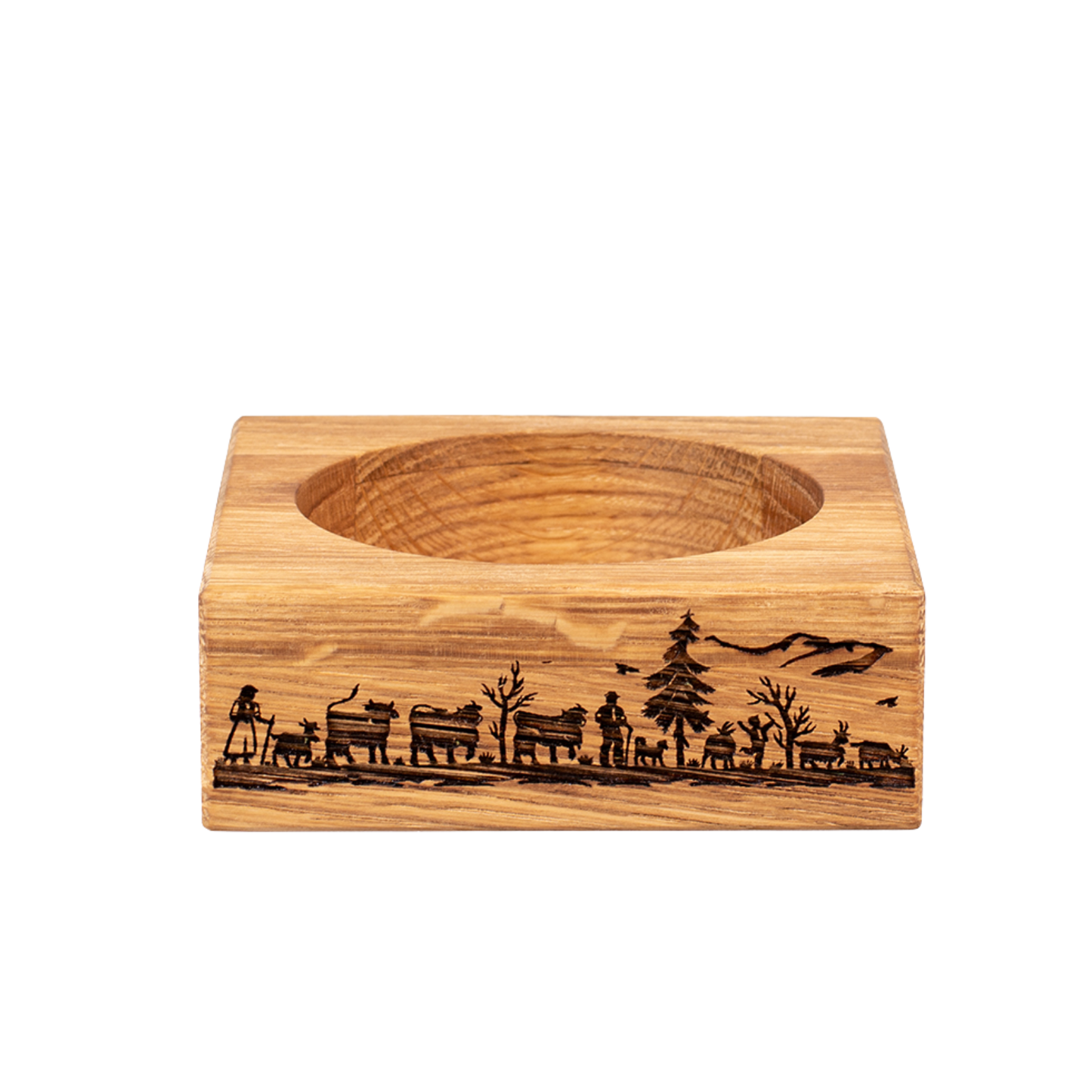 Design-Weinhalter aus Eichenholz – Schweizer Tradition für Ihren Genusstisch