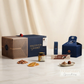 FIASCONARO Luxus-Geschenkset "Gift Box Montenero" (Präsenter mit Panettone, Schokoladentorrone & Zitronenmarmelade)