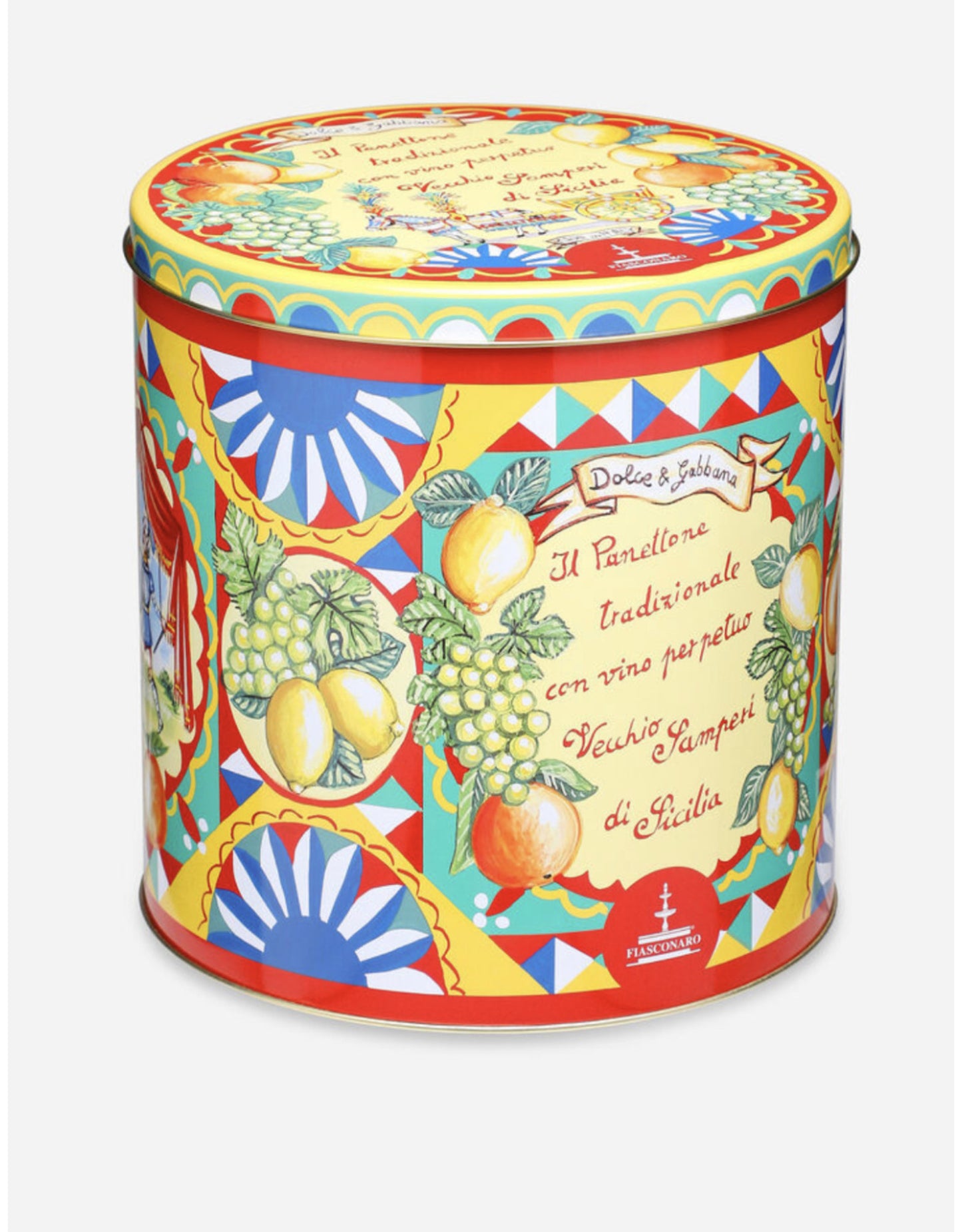 D&G FIASCONARO TRADITIONELLER PANETTONE MIT VECCHIO SAMPERI PERPETUAL WEIN