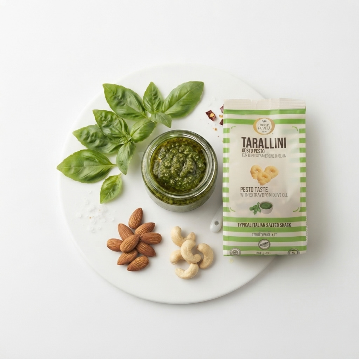 TERRE DI PUGLIA Tarallini - Traditionelle Apulische Snacks 230g