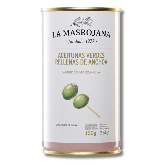 LA MASROJANA Oliven mit Sardellenfüllung 350g