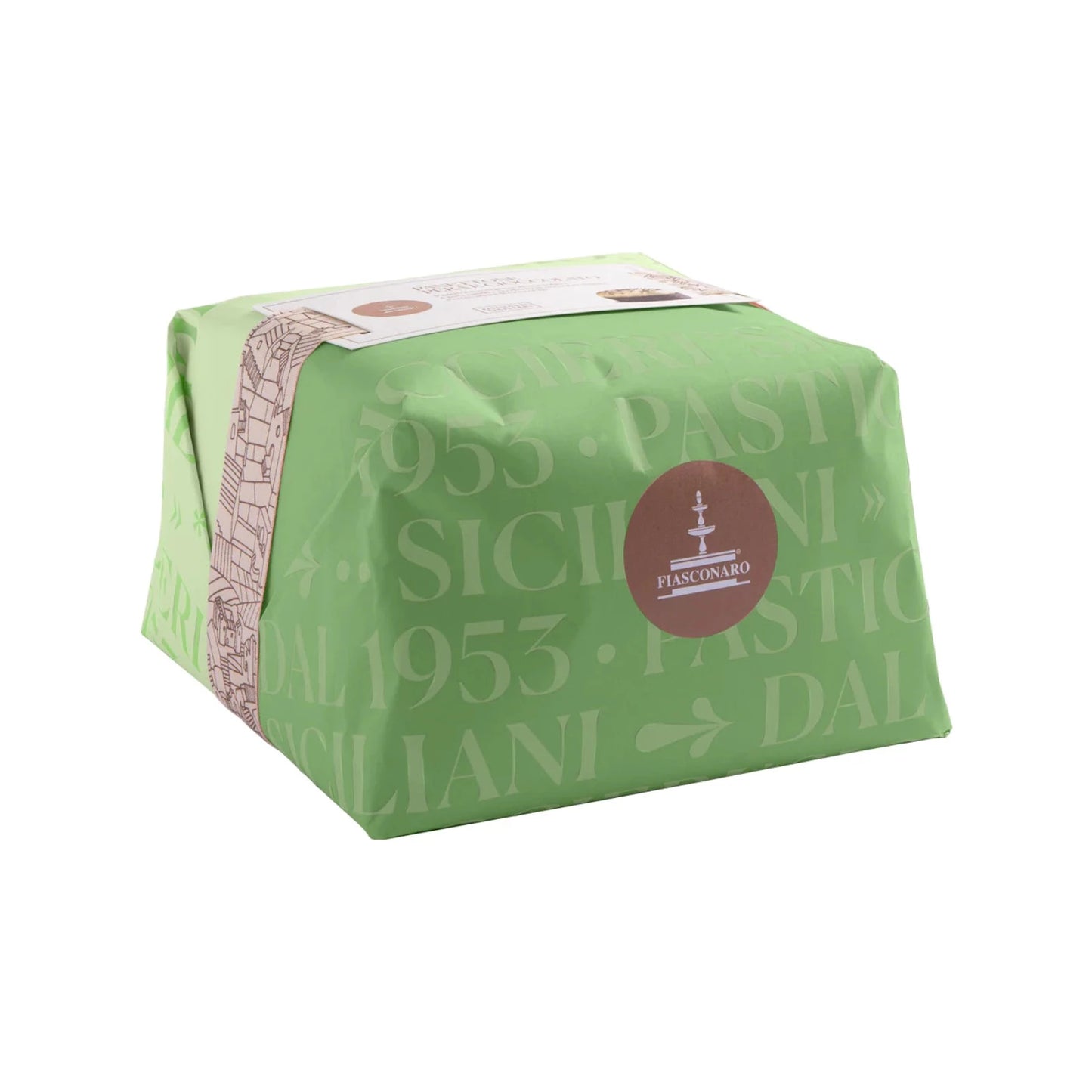 FIASCOANRO Panettone Birnen und Schokolade - 1Kg