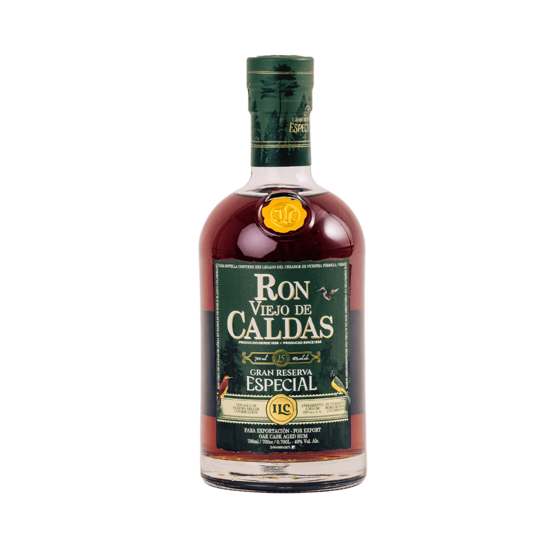 Ron Viejo de Caldas Gran Reserva Especial 15 Años,40% vol. - 70cl