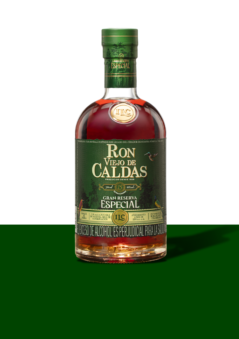 Ron Viejo de Caldas Gran Reserva Especial 15 Años,40% vol. - 70cl